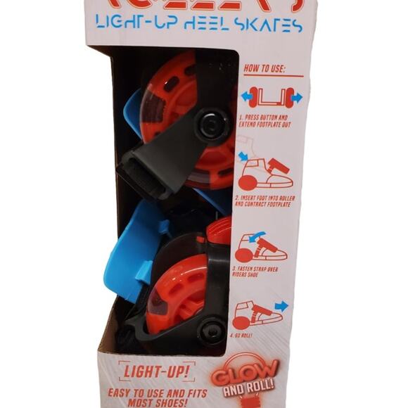 Madd Gear Rollers Light Up Heel Skates for Childrens Shoes Action Skates - Picture 10 of 11